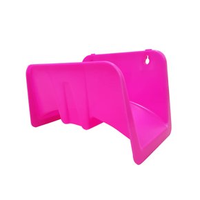 suporte para mangueira rosa