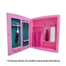 armario rosa aberto